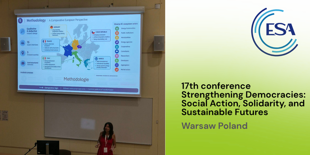 European Sociological Association (ESA) conference in Warsaw